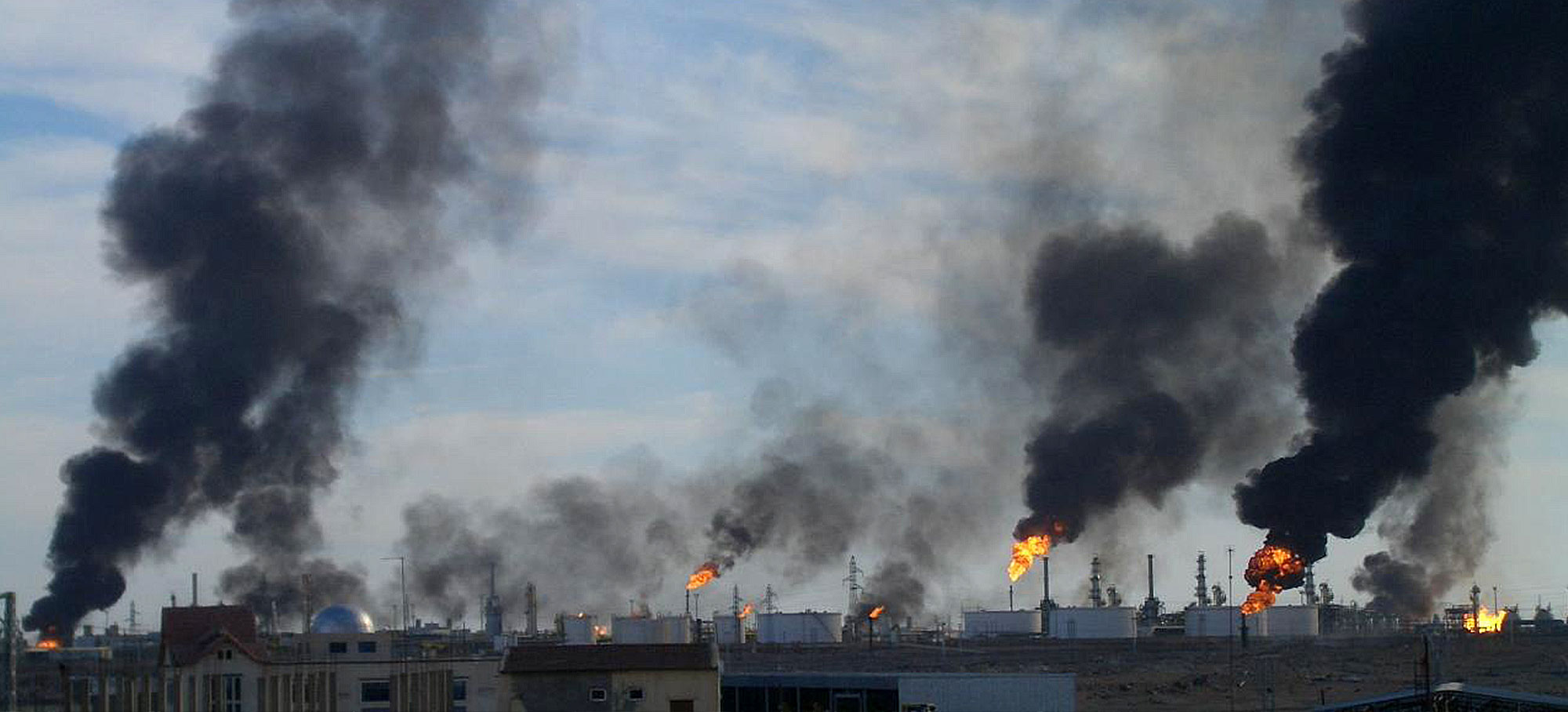 پیشگیری از سوزاندن نفت خام در گودال‌های سوخت از ابتدای مهرماه